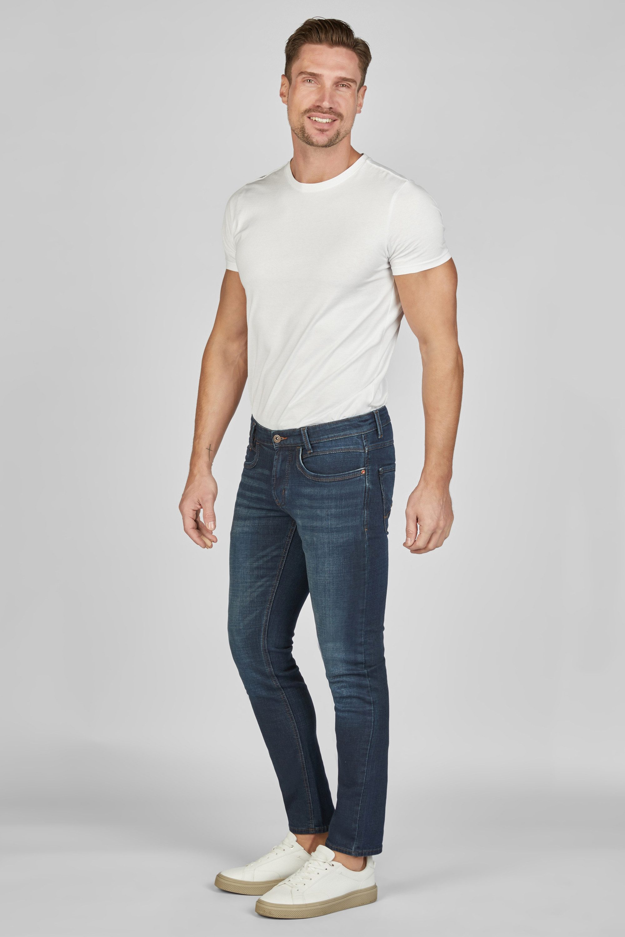 Hattric 5-Pocket-Jeans Moderne 5-Pocket-Jeans Harris