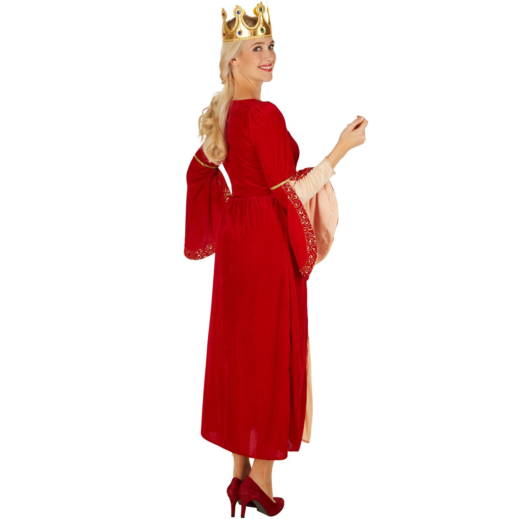 dressforfun Kostüm Frauenkostüm Königin, Traumhaftes Königinnen-Kleid günstig online kaufen