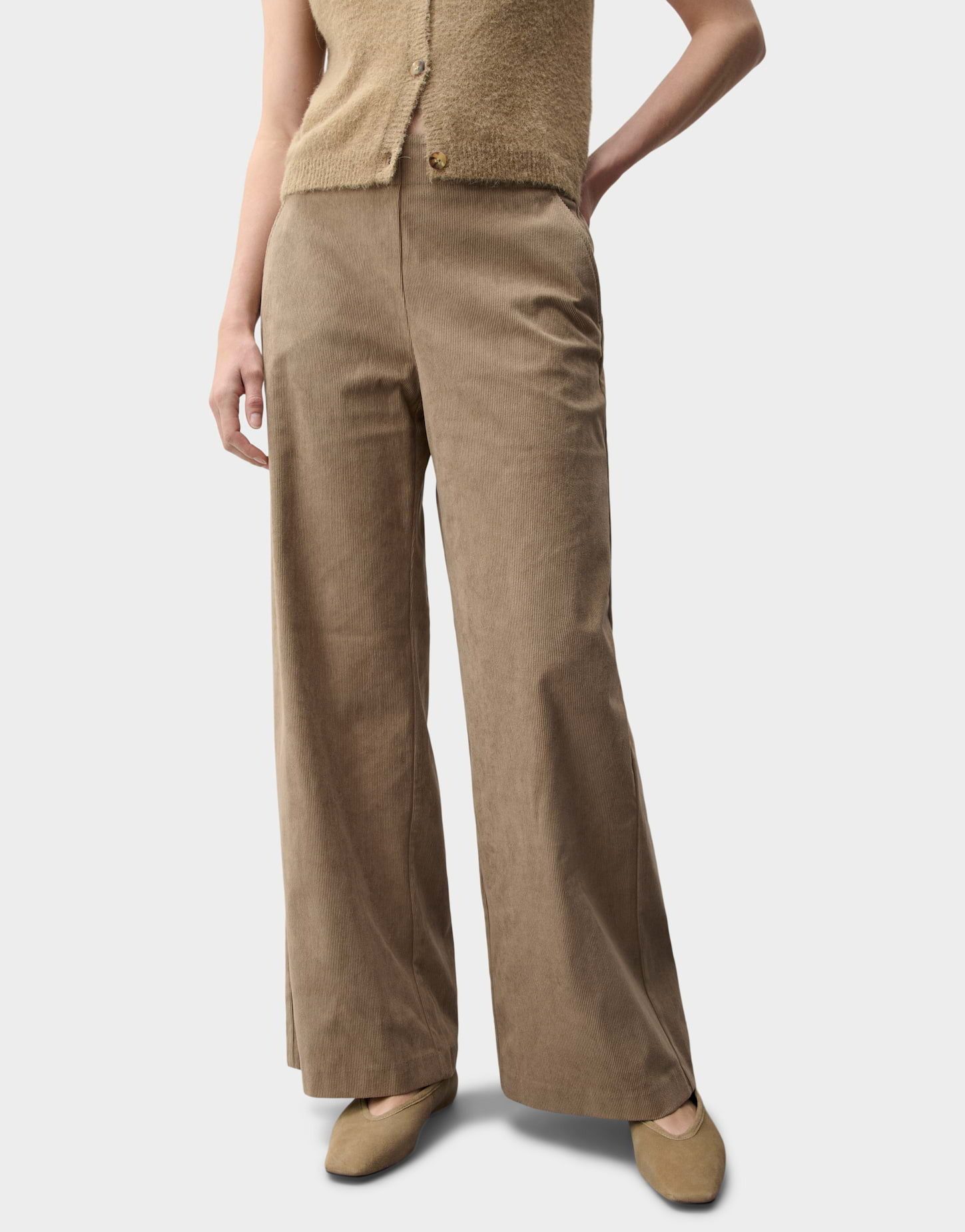 OPUS PANTS Cordhose MUCIA BAY Wide Leg Pants aus Cord Vielseitig kombinierbar für Looks
