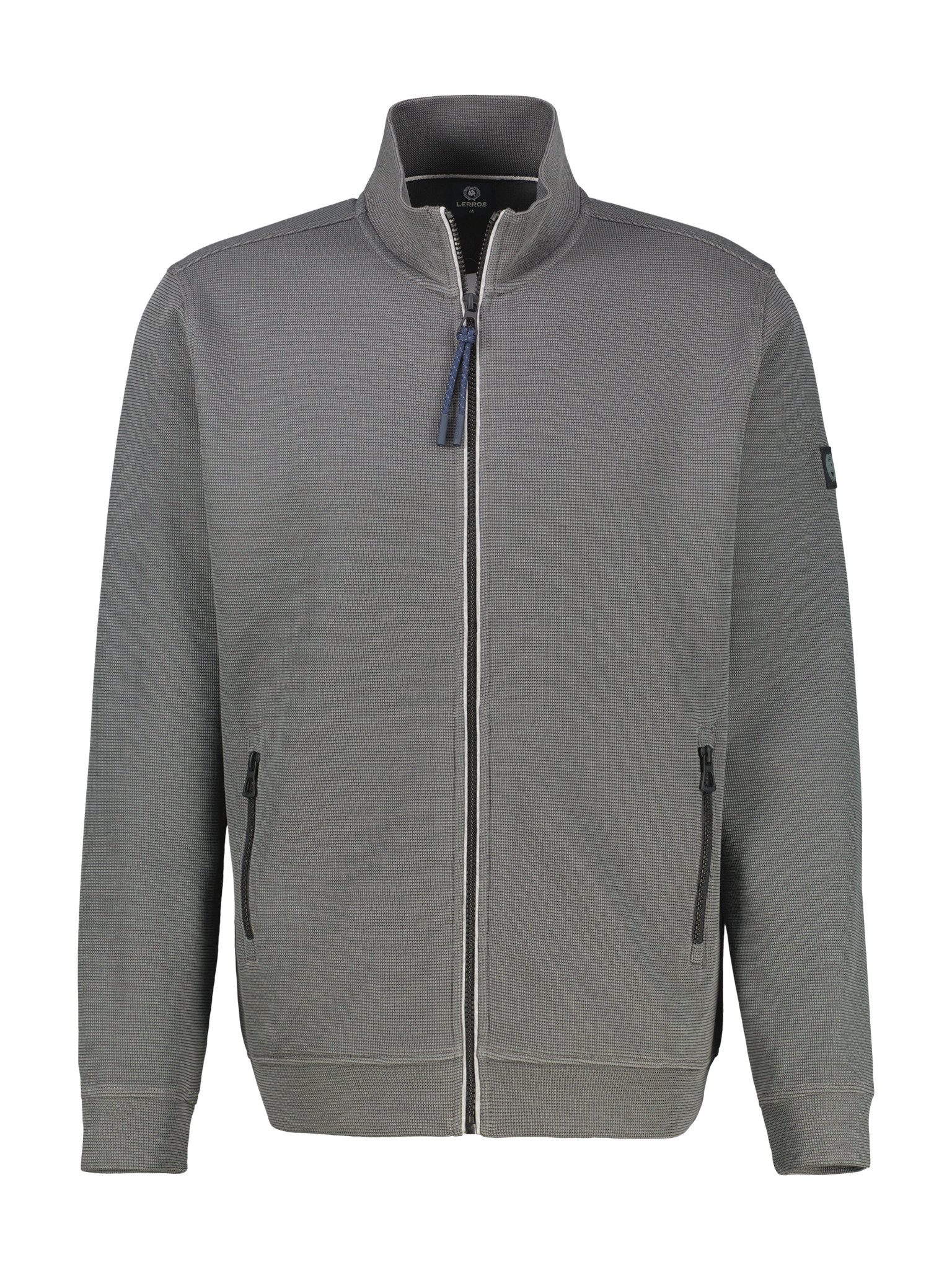LERROS Sweatshirt Sweatjacke mit Reißverschluss - Regular Fit