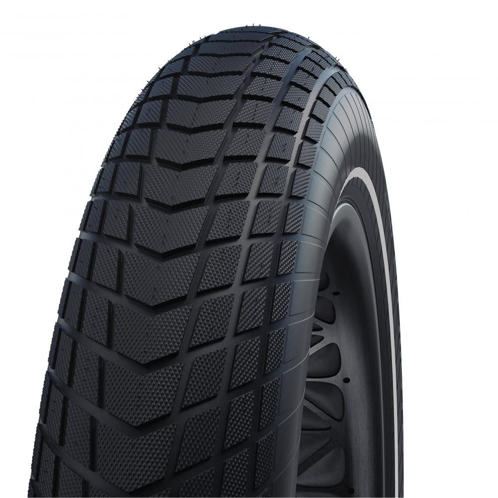 Schwalbe Fahrradreifen Schwalbe Super Moto-X 20x4.00" (100-406) Drahtreifen, schwarz mit Refl
