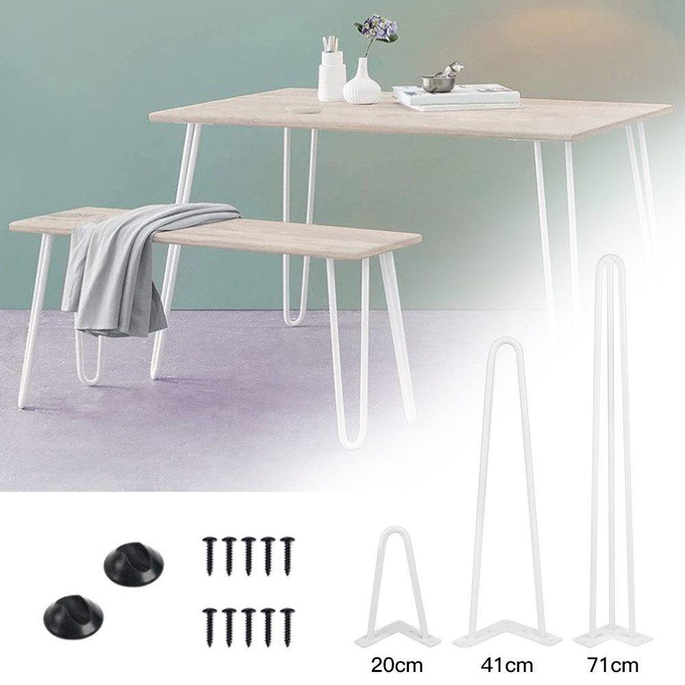 JEOBEST Bücherregal Hairpin Legs,Haarnadelbeine,Hairpin Legs Austauschbare günstig online kaufen