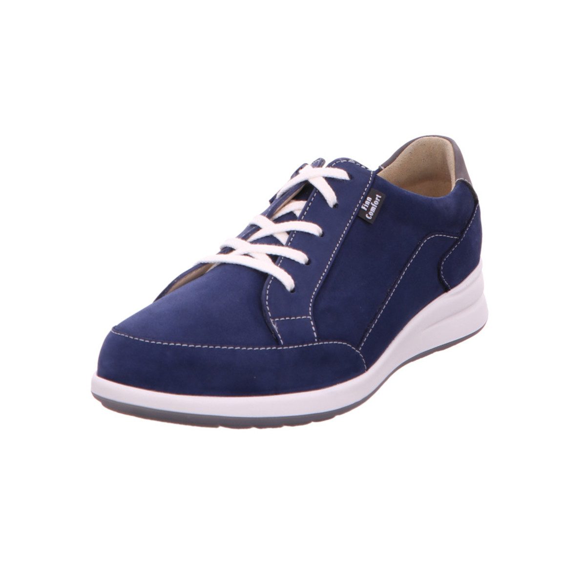 Freizeit Schnürer für Damen in blau Sneaker