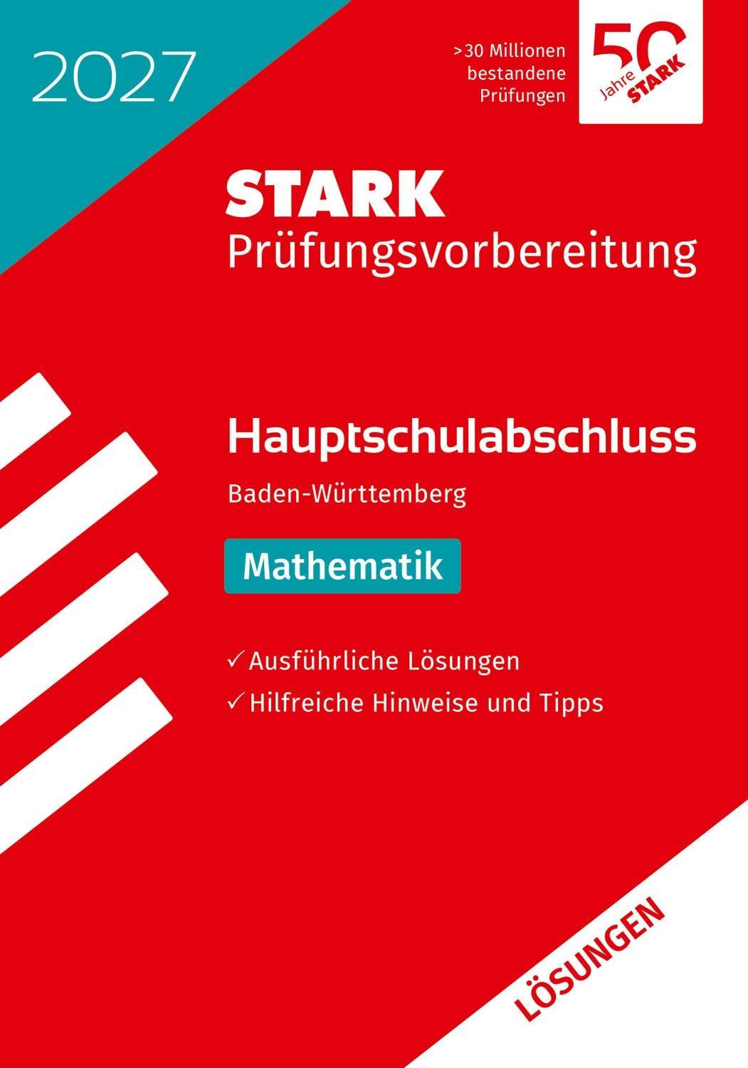 STARK Lösungen zu Mathematik - Hauptschulabschluss 2027 BW - Prüfungsv / diverse