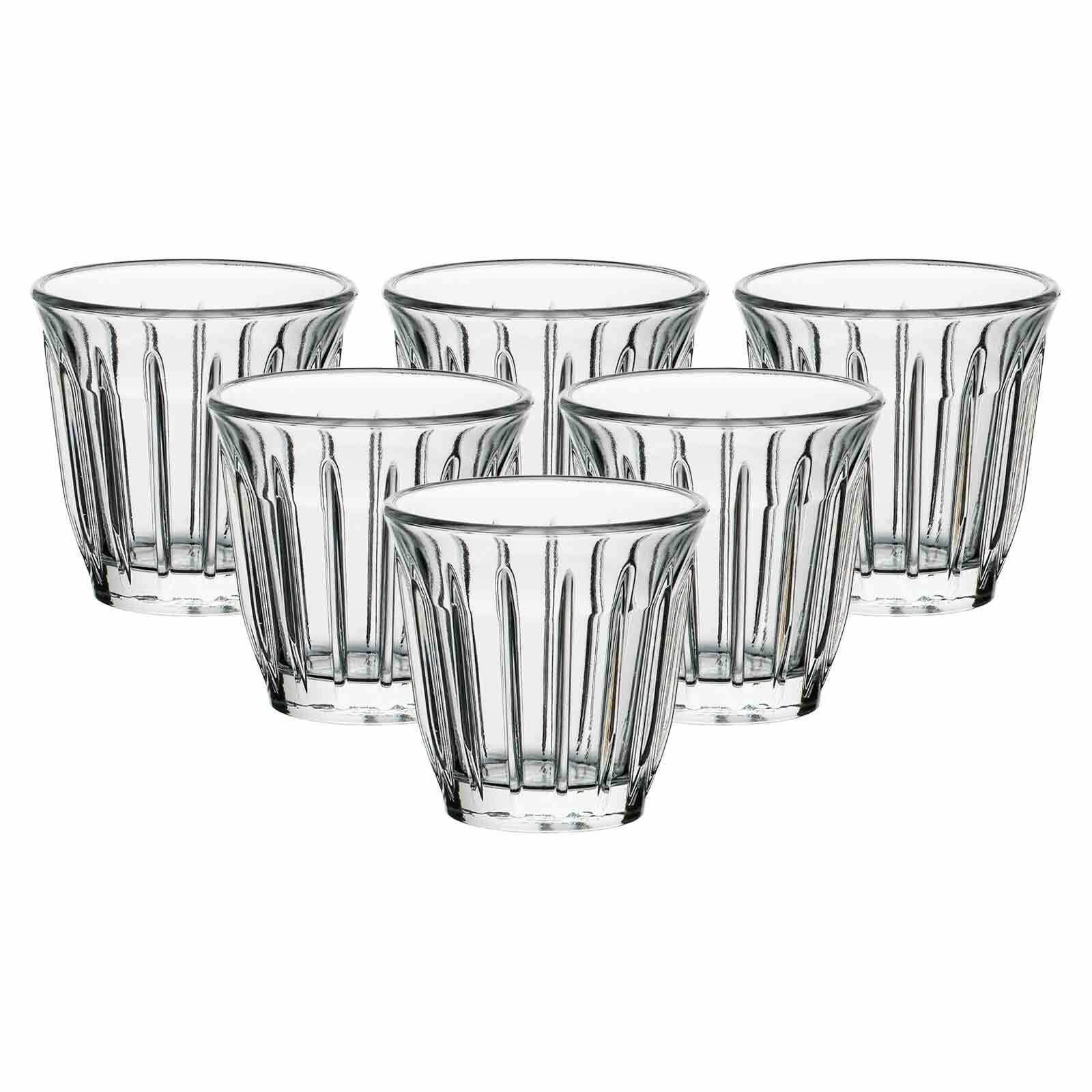 La Rochere Espressoglas Zinc Espressogläser 100 ml 6er Set, Glas