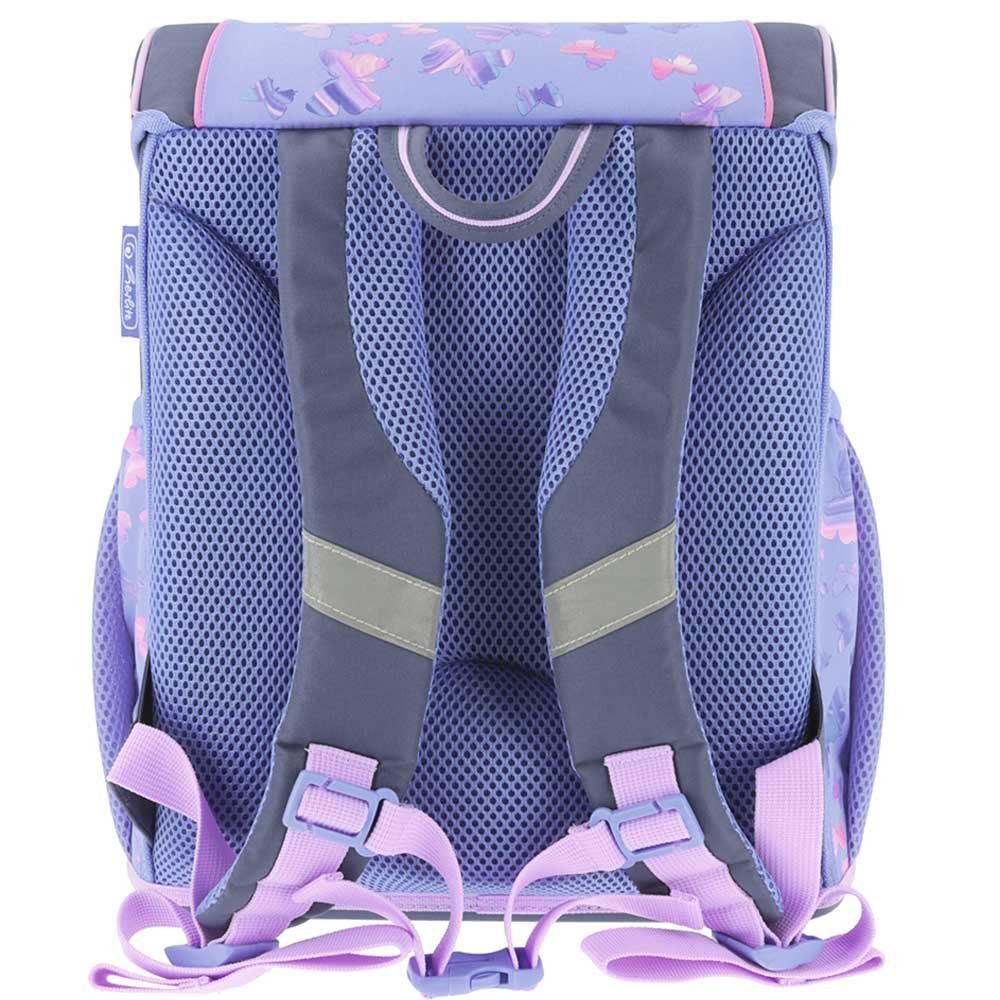 Herlitz Schulranzen Set Loop Plus 14-teilig Premium 2025 Mädchen Butterfly Paradise