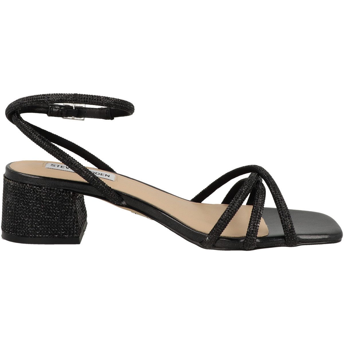 STEVE MADDEN Cerena Damen Sandalette High Heels, Sandalen, Pumps, Sommerschuhe, Riemchen – Bild 4 von 5