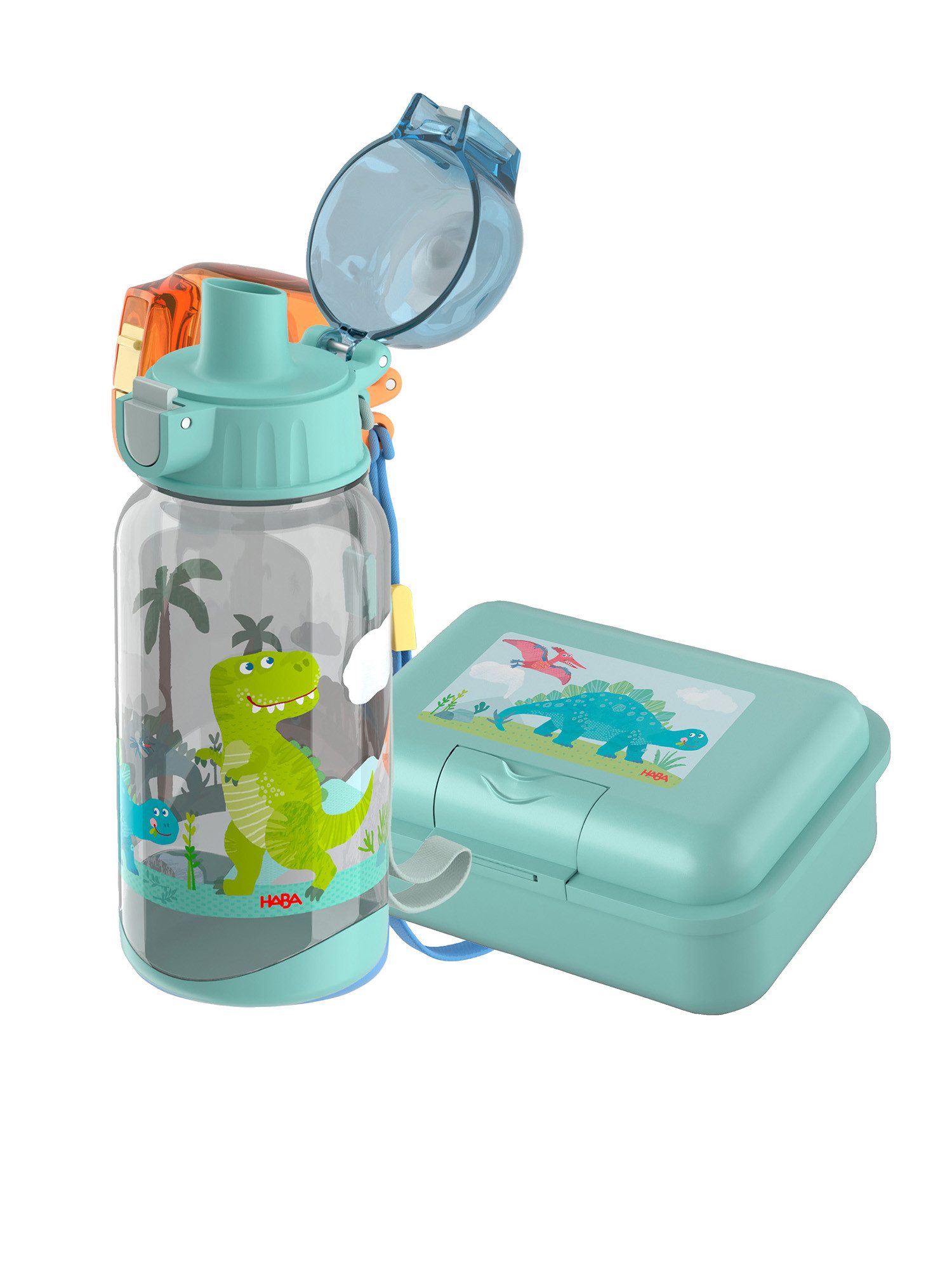 Haba Geschirr-Set Trinkflasche & Brotdose im Doppelpack (2-tlg), unisex neutral