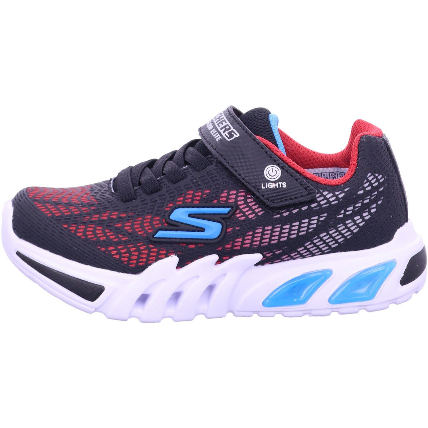 FLEX-GLOW ELITE (2-tlg) Skechers black/red/blue VORLO - Sneaker