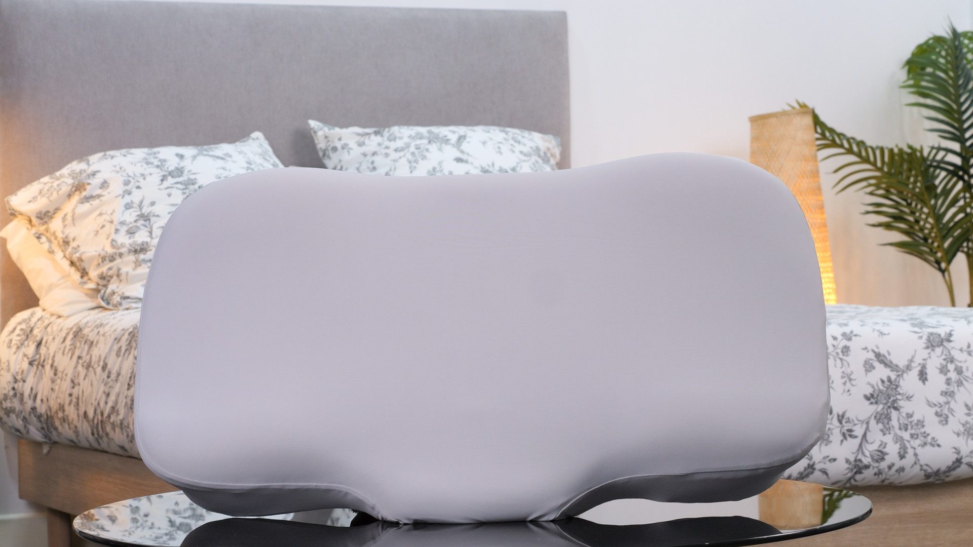 CALMONT Kopfkissen Anti-Falten-Kissen, Memory Foam, Ergonomisch, Hautschonend