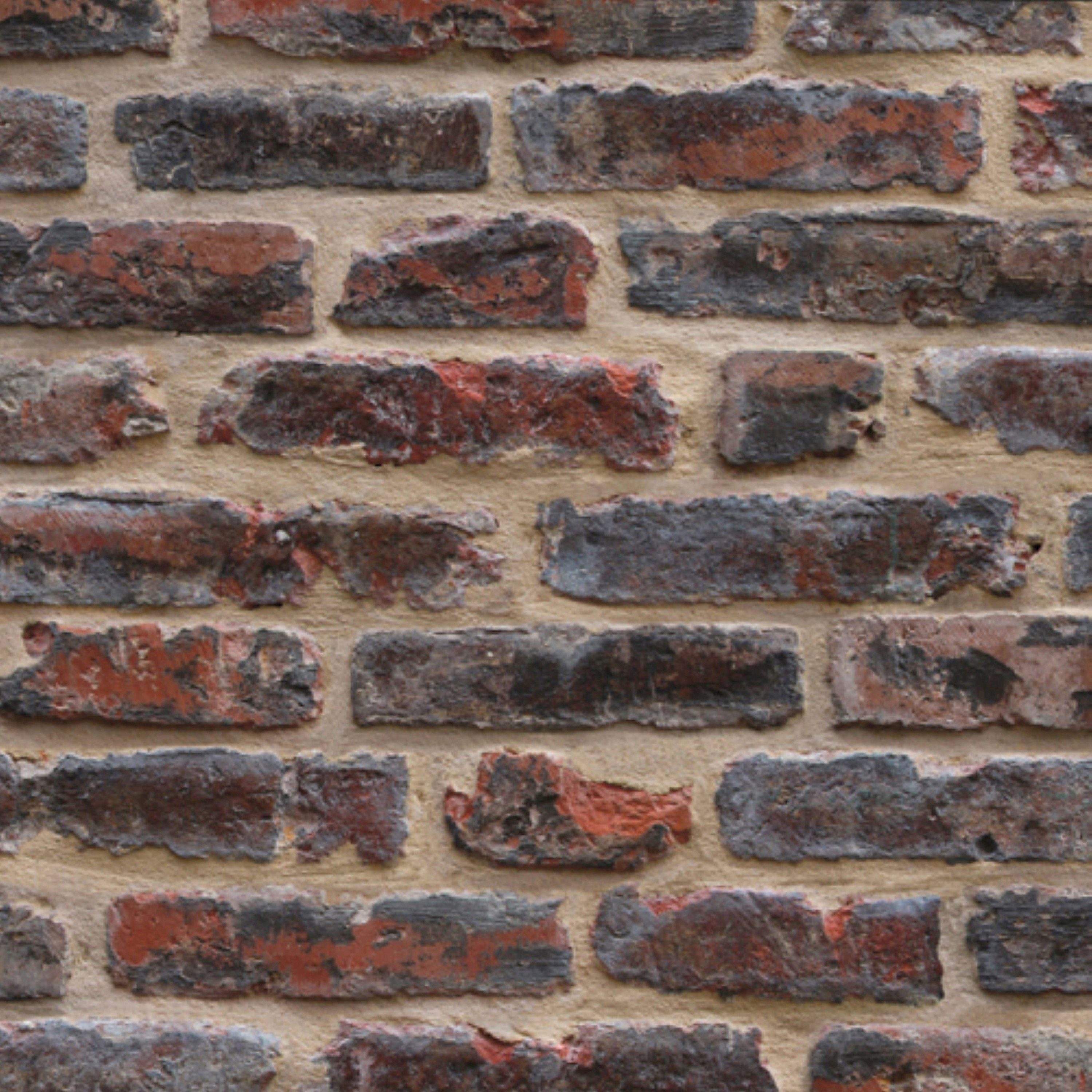 Superfresco Easy Vliestapete Bricks, aufgeschäumt, animal print, Ziegelstein rot 1000x52cm