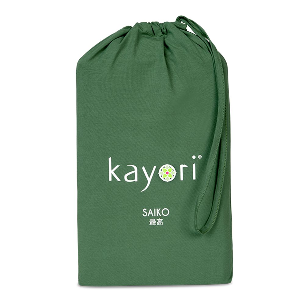 Kayori Spannbettlaken Saiko, Jersey-Elasthan, Gummizug: rundum, günstig online kaufen