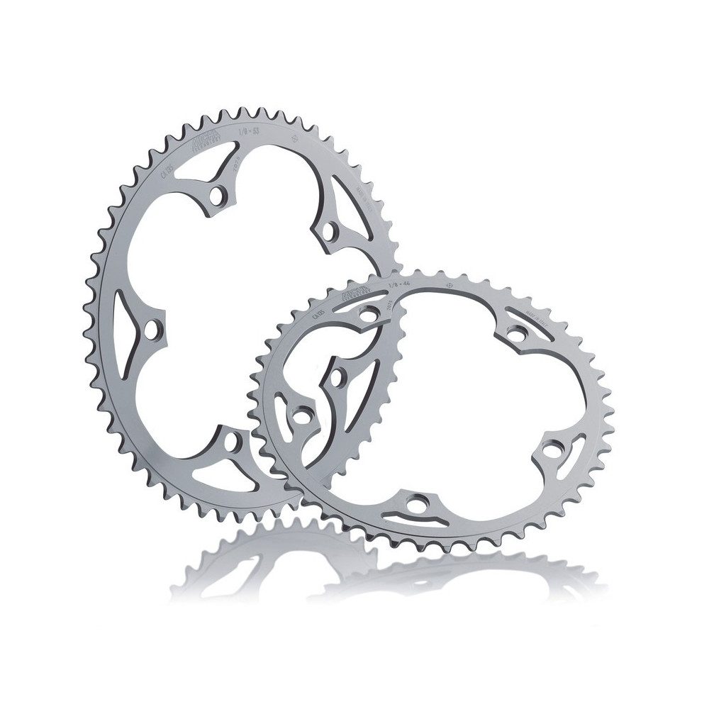 Miche Fahrradketten Kettenblatt Pista BCD 135 46 Zähne, 1/8"