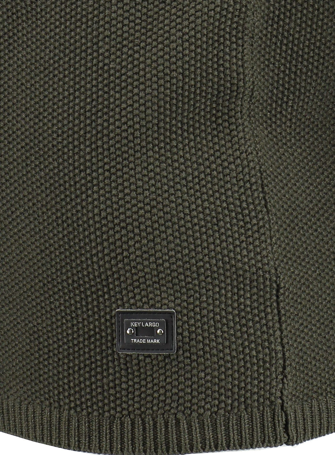 Key Largo Rundhalspullover MST HANSI round neck (1-tlg)