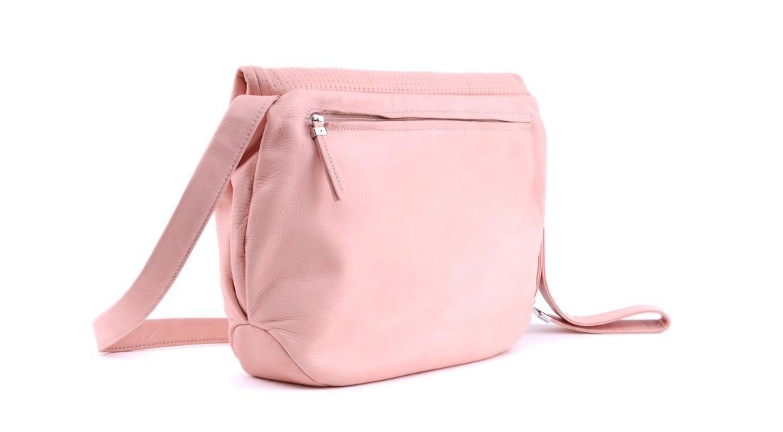 BREE Handtasche BREE Brigitte 9 - Damenhandtasche in light pink braided