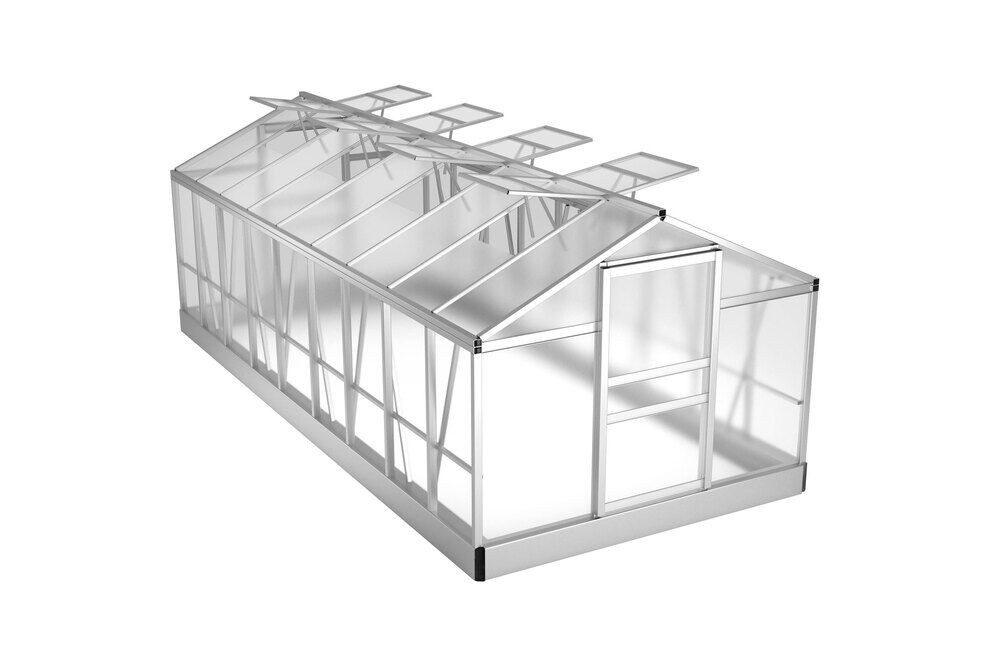OUTFLEXX Gewächshaus silberfarben | Rab...