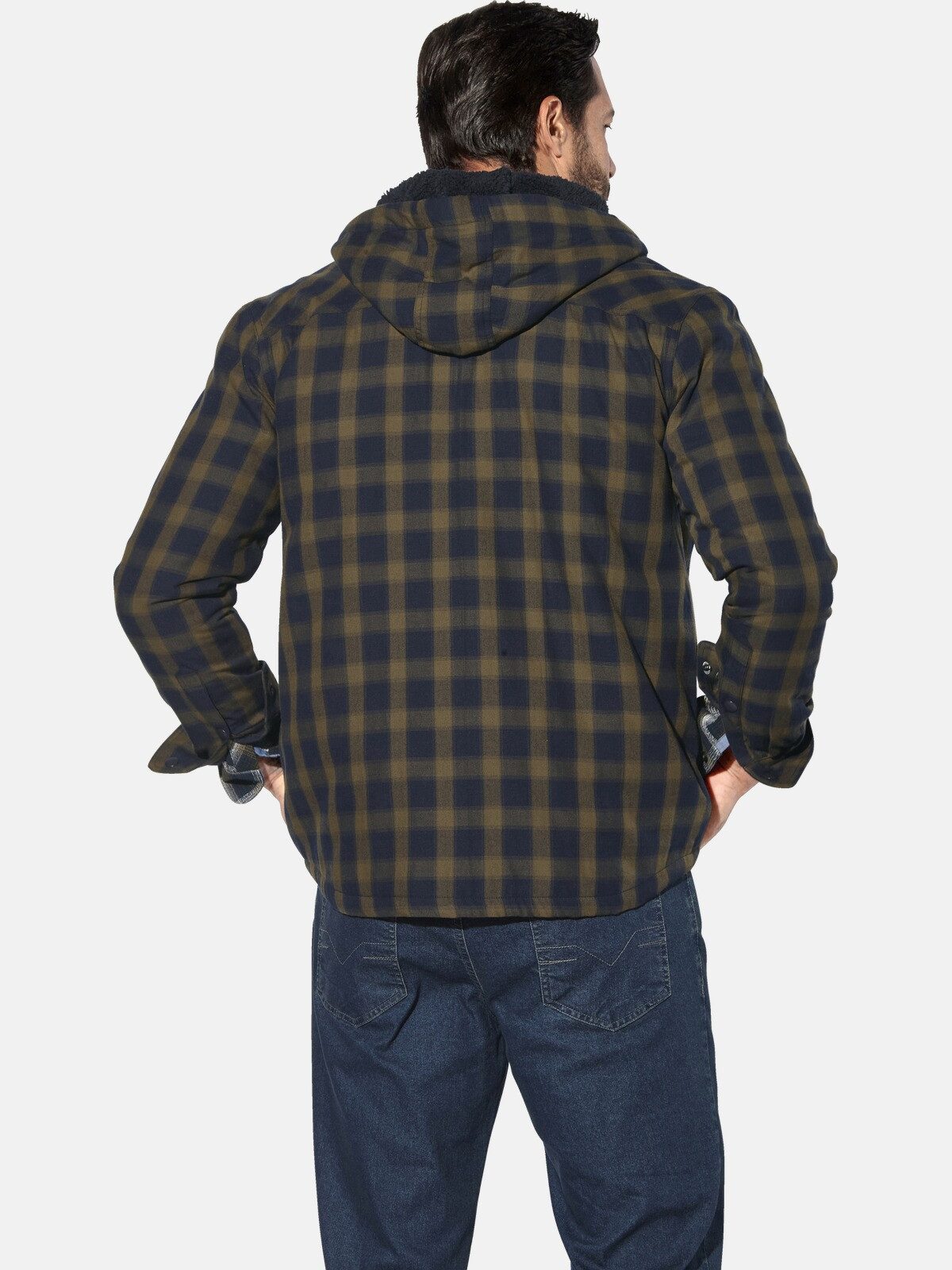 Jan Vanderstorm Outdoorhemd OLSDAL mit Karomuster günstig online kaufen