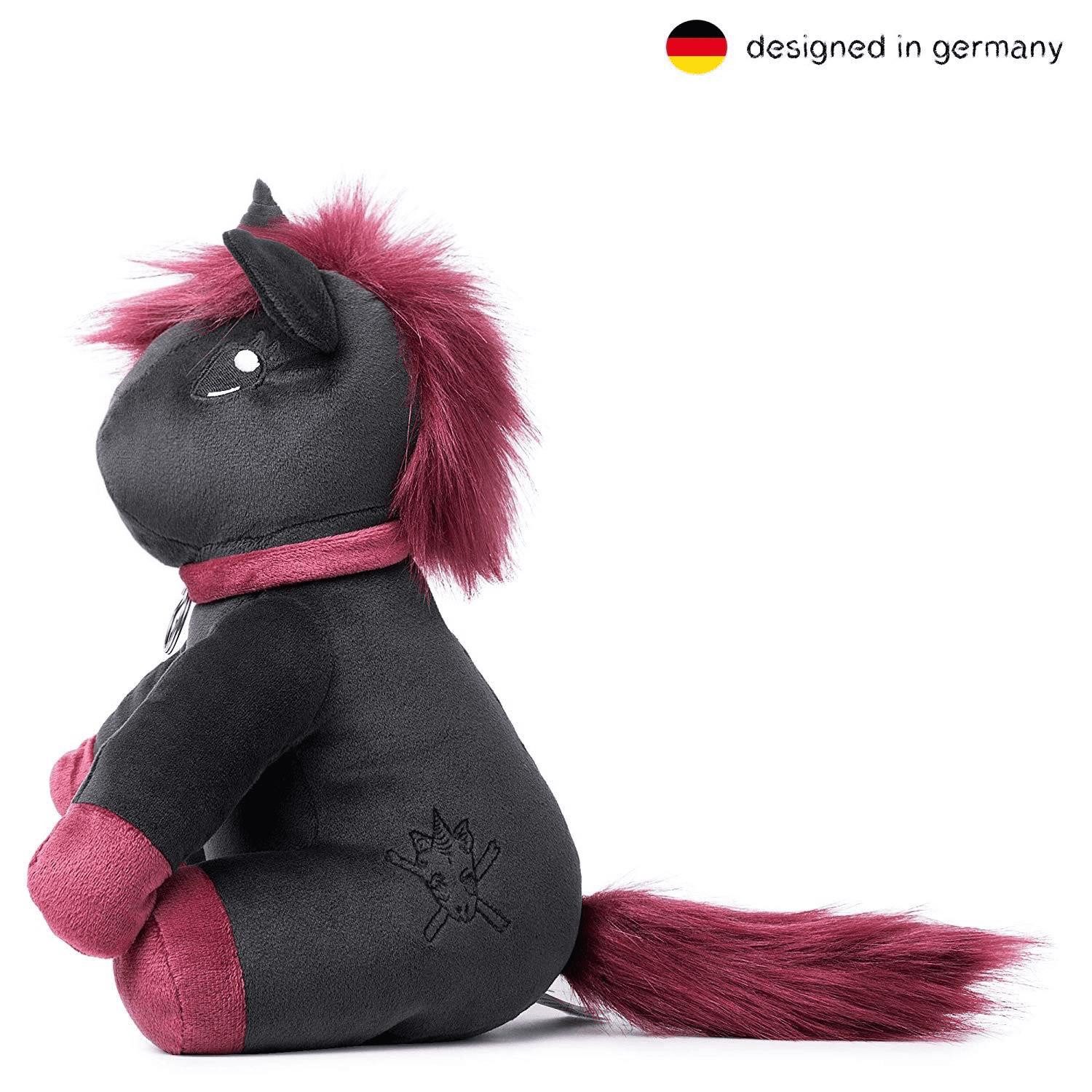 Corimori Kuscheltier super süße Plüschtiere in verschiedenen Designs (Packung, 1er Pack), „Ruby“ das Einhorn, kuschelig weich, zum lieb haben