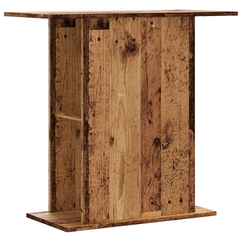 vidaXL Aquariumunterschrank Aquariumständer Altholz 36x75x72,5 cm Holzwerkstoff – Bild 4 von 5