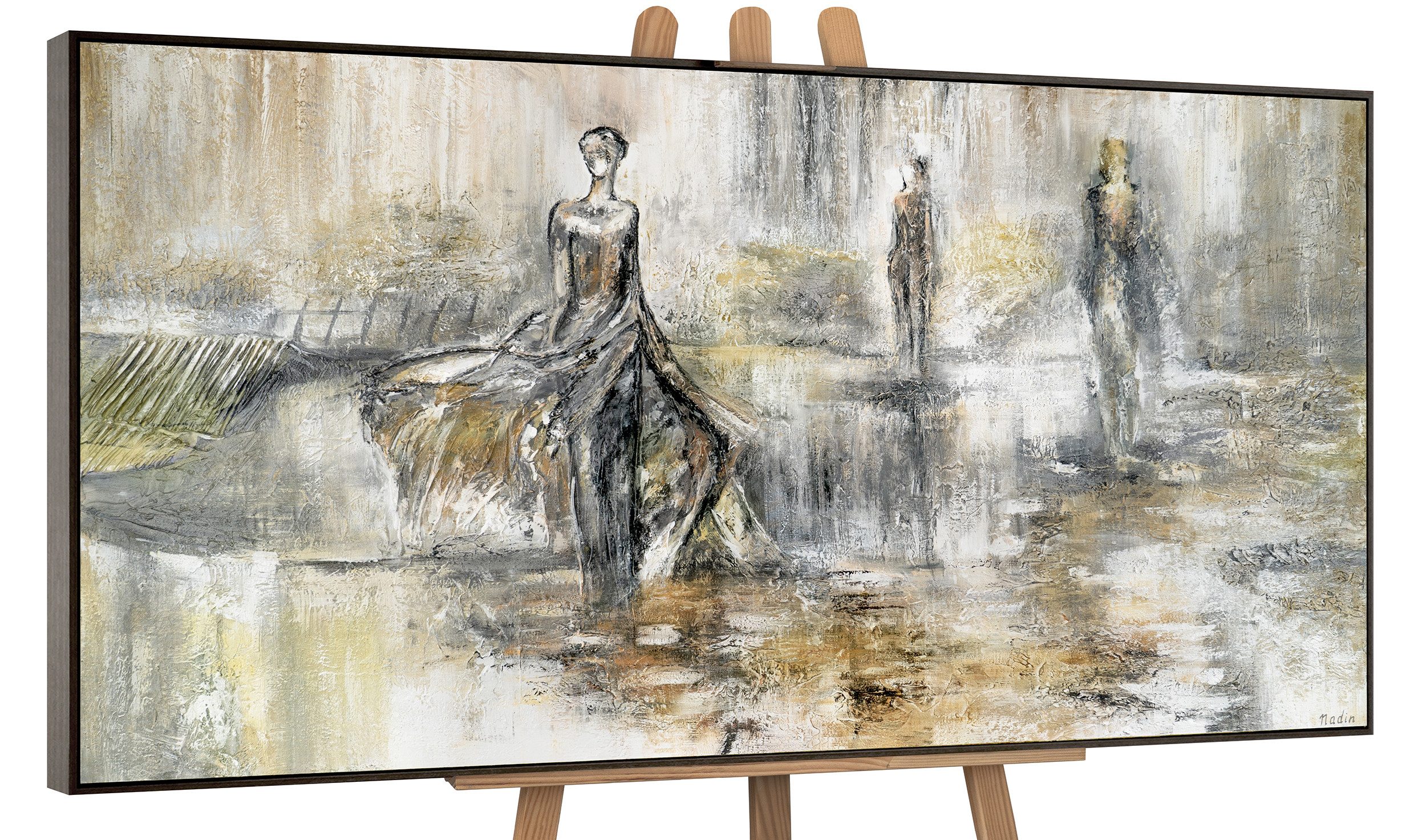 YS-Art Gemälde Modenschau, Menschen, Leinwand Bild günstig online kaufen