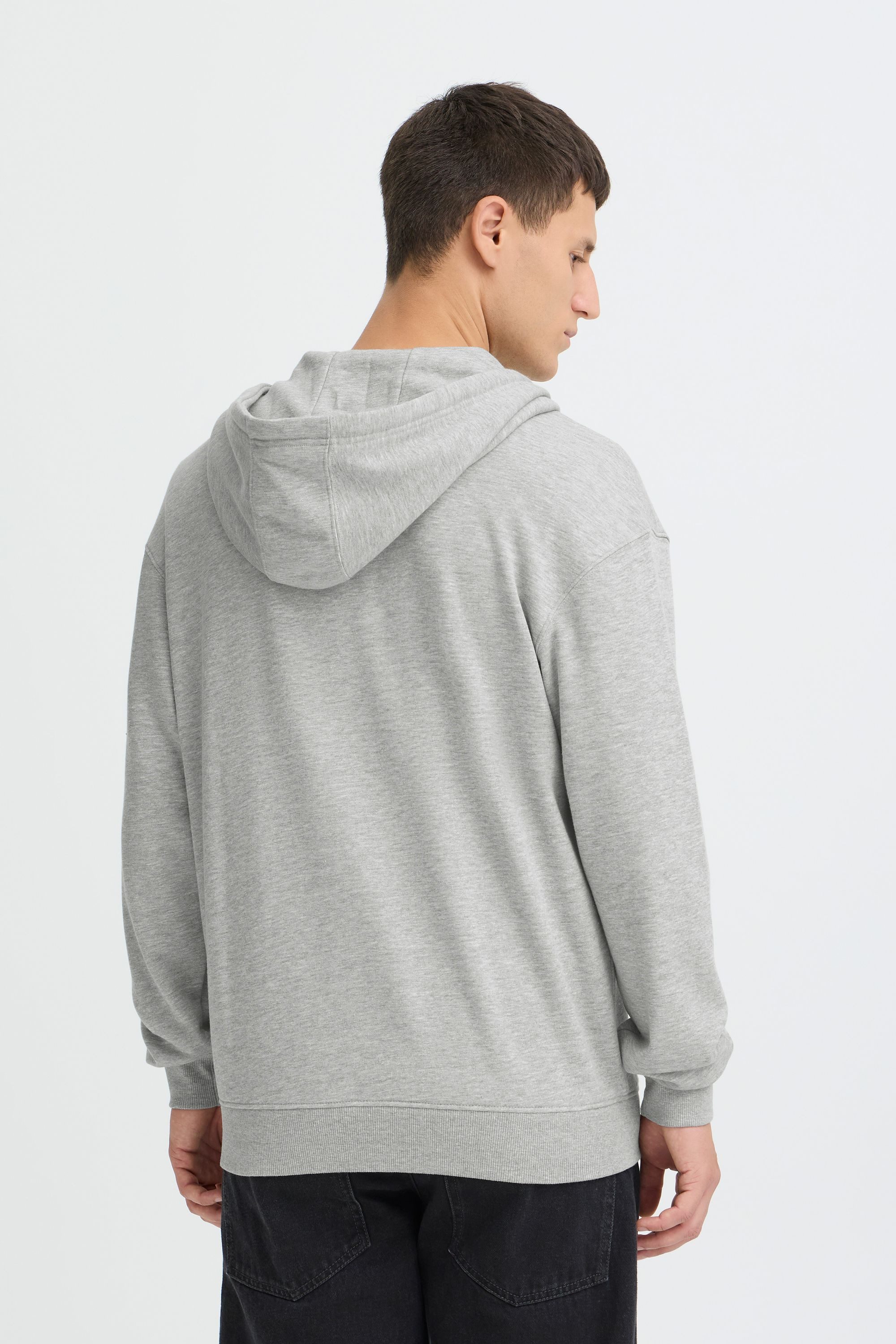 Blend Kapuzensweatjacke BHBrilo Gemütliche Sweatjacke mit Kapuze und Taschen – Bild 4 von 5