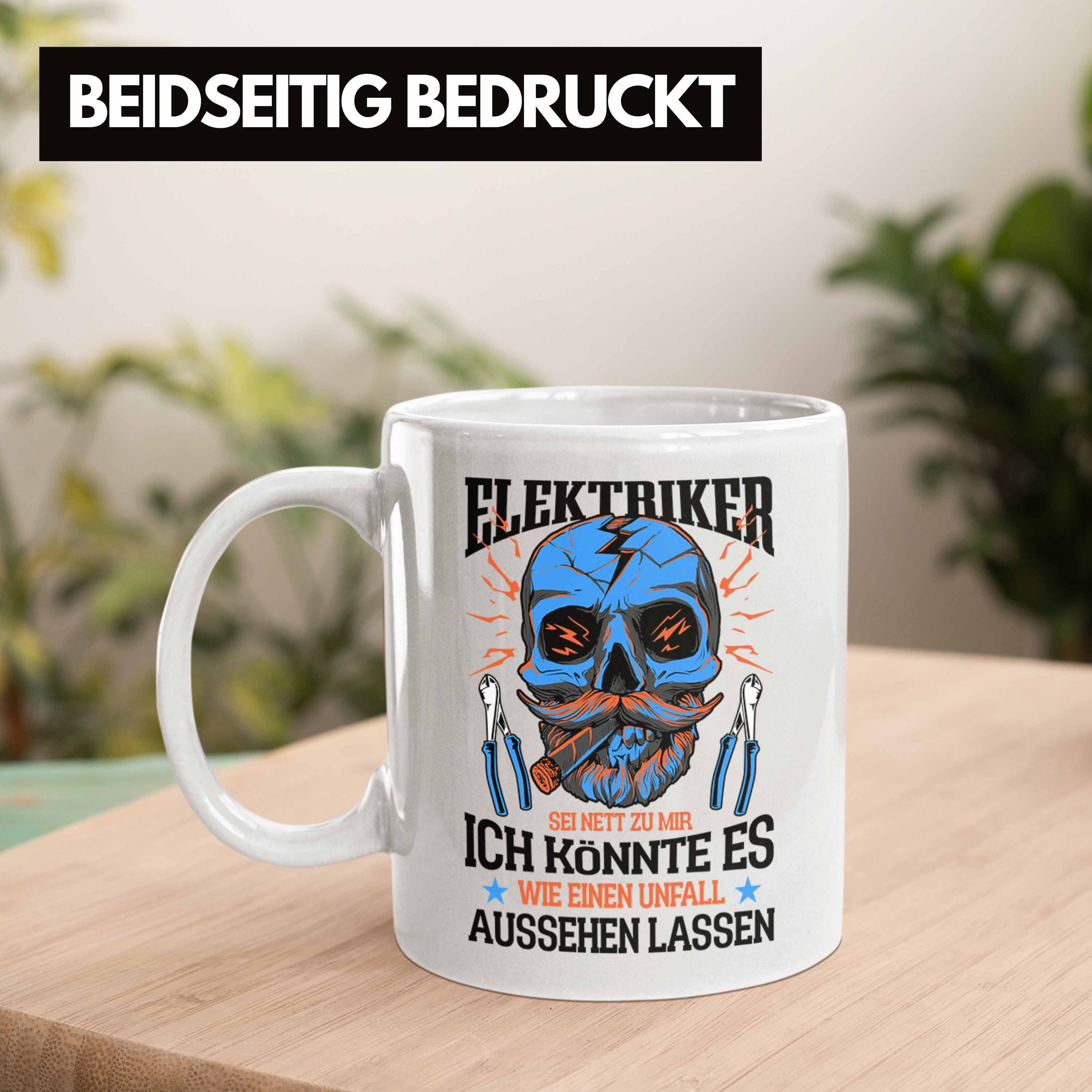 Sei Wie Ich Ein Mir Trendation Zu Unfall Elektriker Könnte Tasse Nett Weiss A Es Trendation -