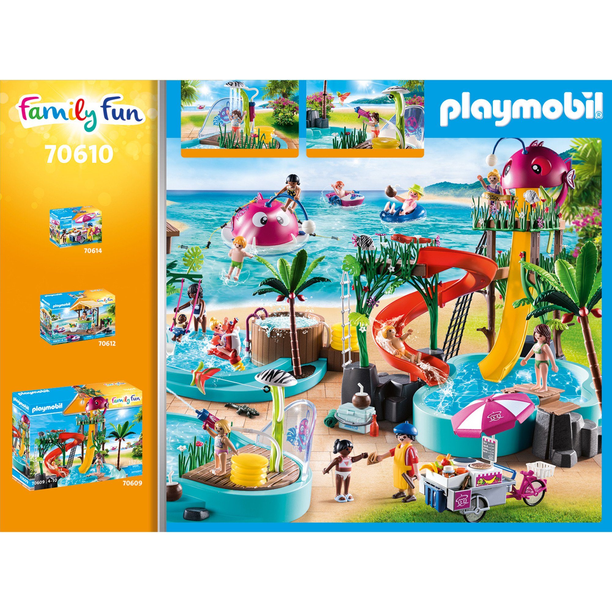 Playmobil® PLAYMOBIL Family Fun Spaßbecken mit günstig online kaufen