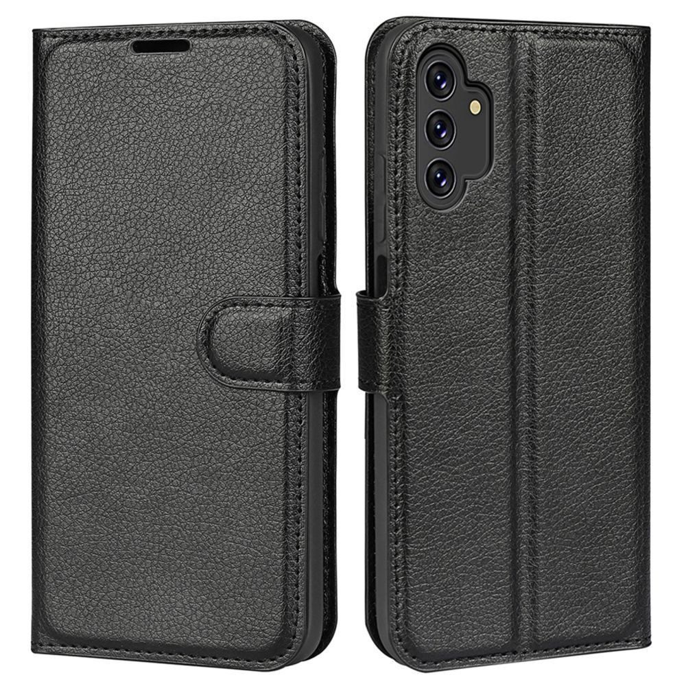 betterfon Handyhülle Handytasche für Samsung Galaxy A13 4G Klapphülle Schwarz, 3 Kartenfächer, Magnetverschluss & Standfunktion im Lederlook