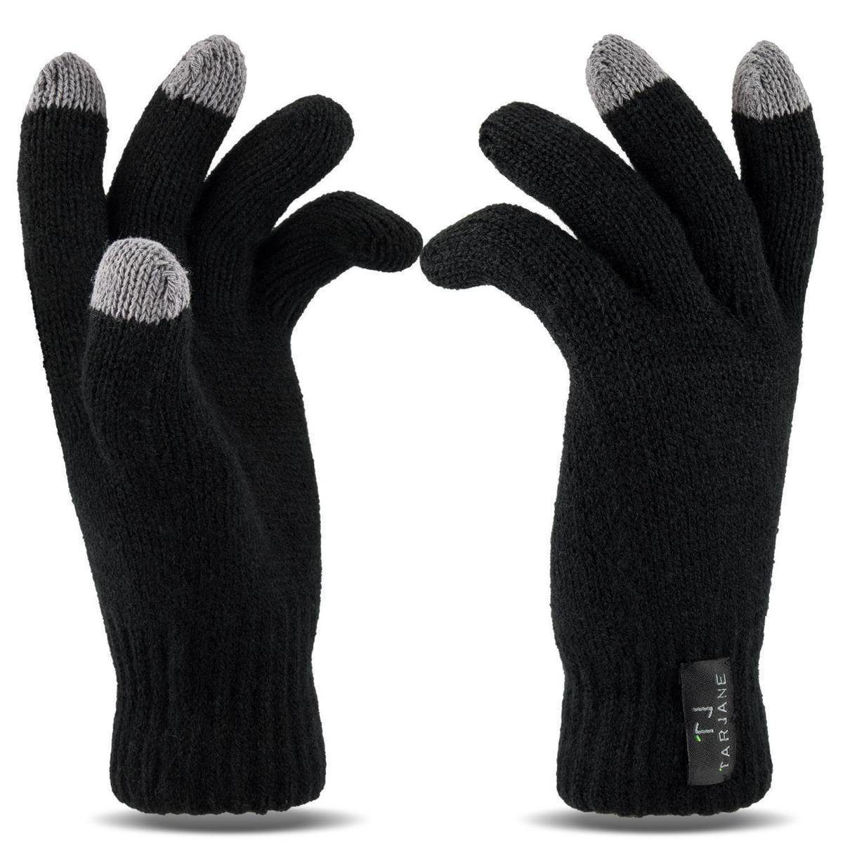 Herren Tarjane Strickhandschuhe Handschuhe Touch touch