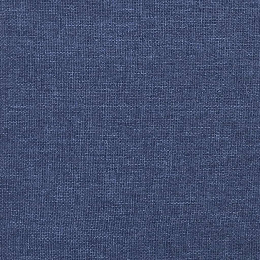 Stoff Blau cm Sitzbank furnicato 100x30x30