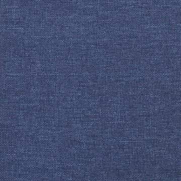 furnicato Sitzbank Blau 70x30x30 cm Stoff