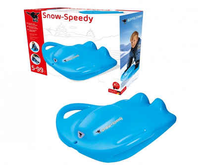 BIG Rodel BIG Outdoor Spielzeug Winter Schlitten Snow Speedy hellblau 800056752