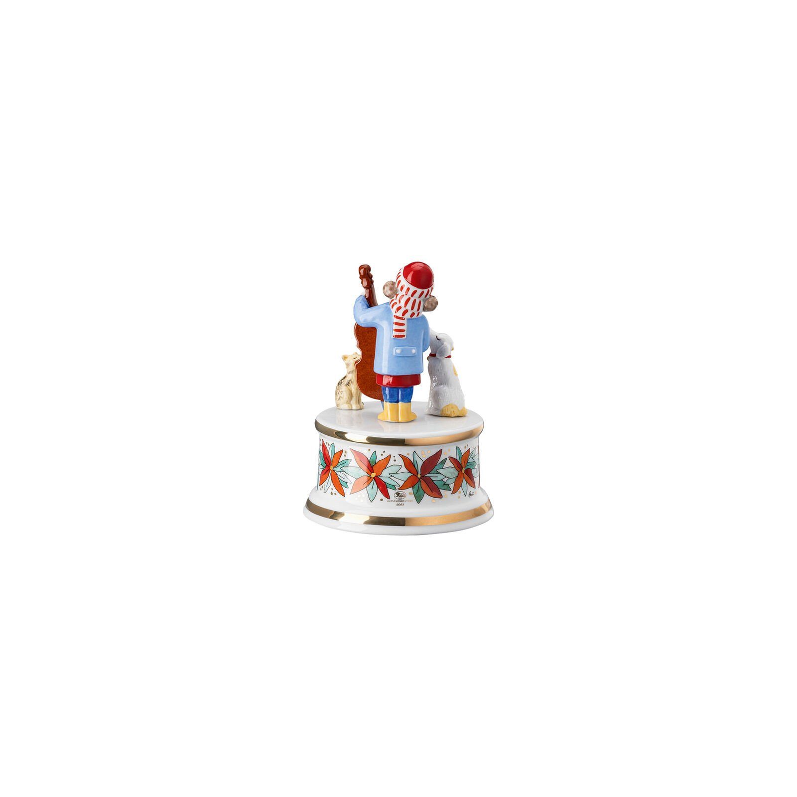 Spieluhr Porzellan Hutschenreuther klein 23 Sammelkollektion Weihnachtsklänge