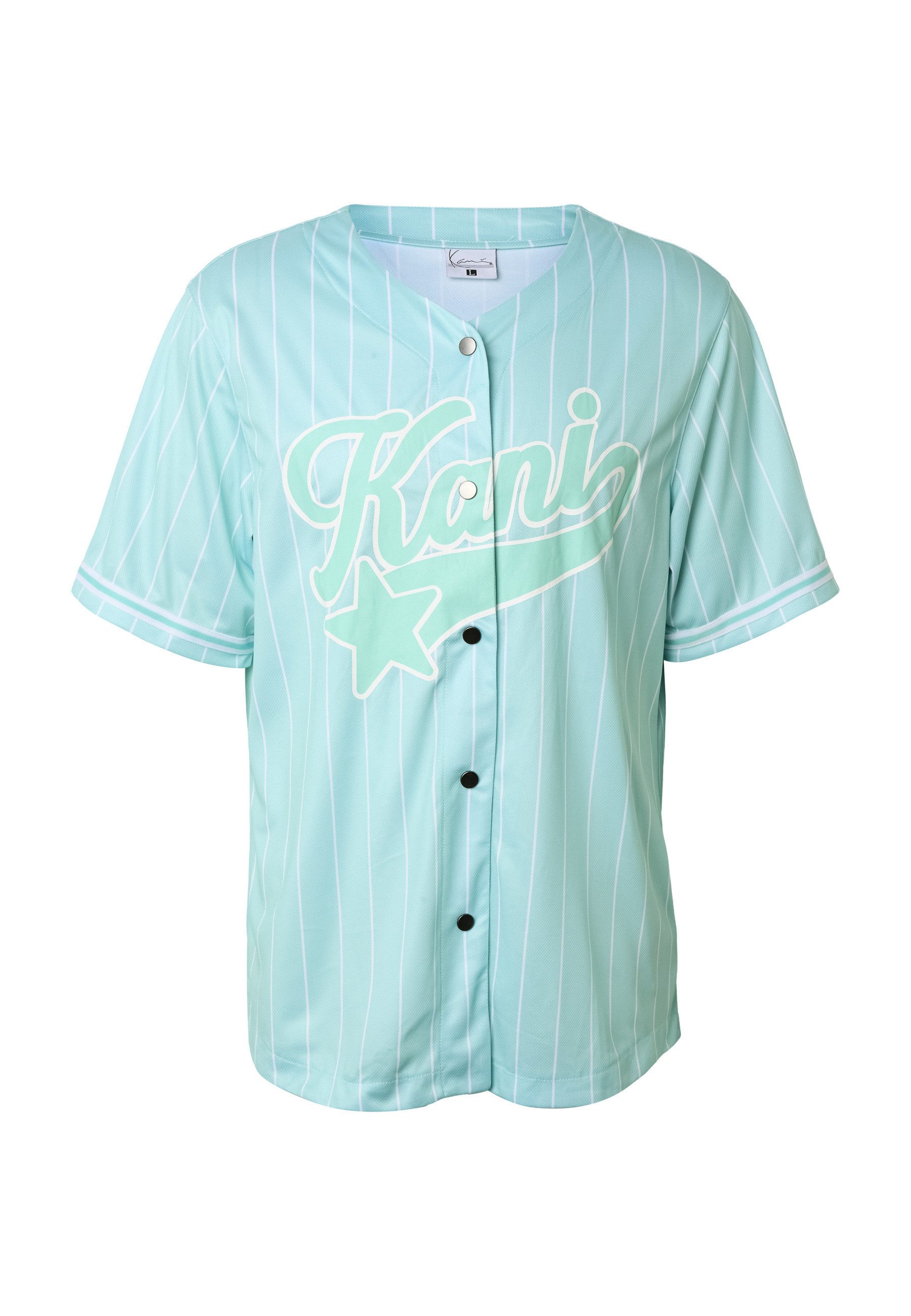 T-Shirt Karl Kani Star Logo Pinstripe Baseball Shirt