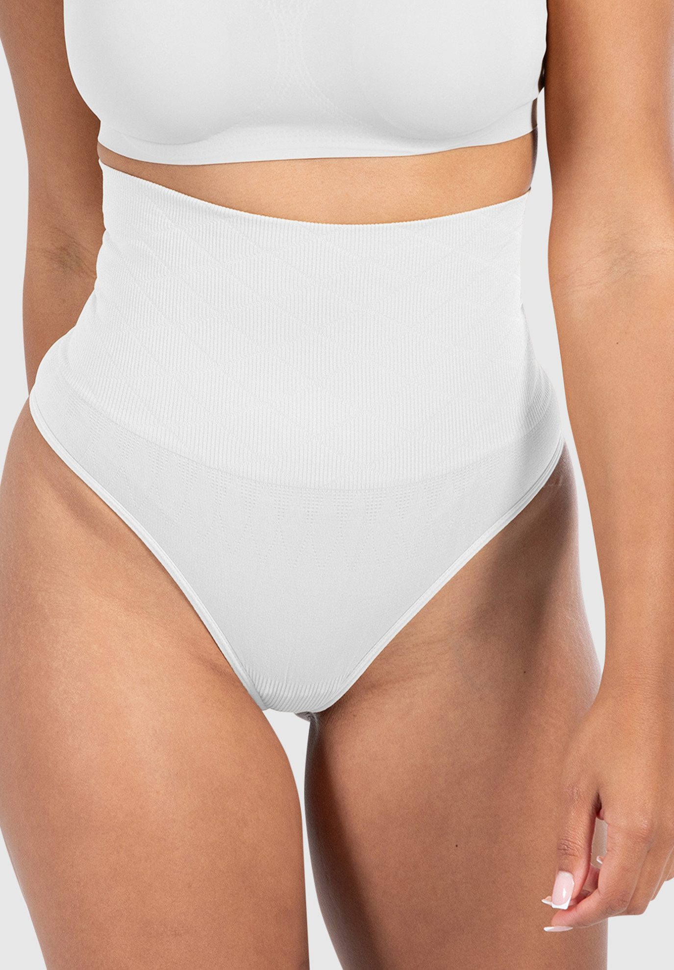 Smilodox Shapingstring Nysa, High Waist String Seamless Tanga, figurformend günstig online kaufen