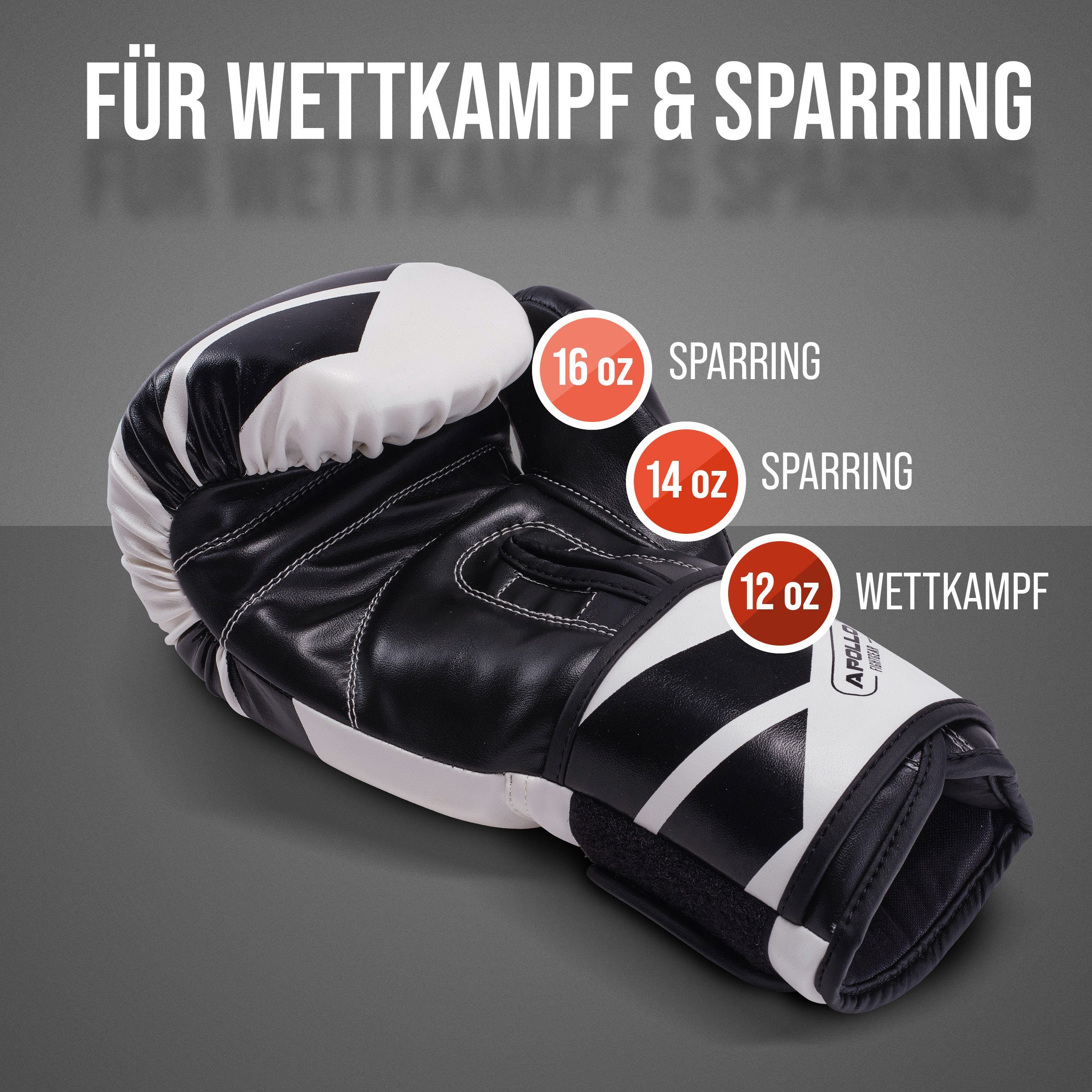 Apollo Boxhandschuhe Boxhandschuhe Männer Champion Thai Box Handschuhe, Tra günstig online kaufen