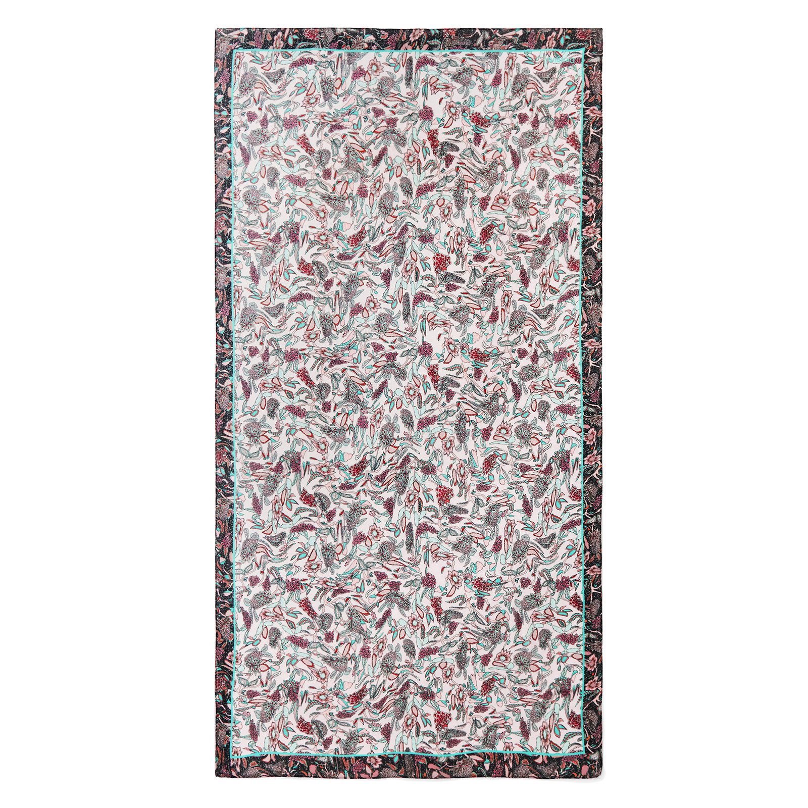 Desigual Halstuch Halstuch Tuch Schal Fou Boho Rectangle 24WAWA04/1000