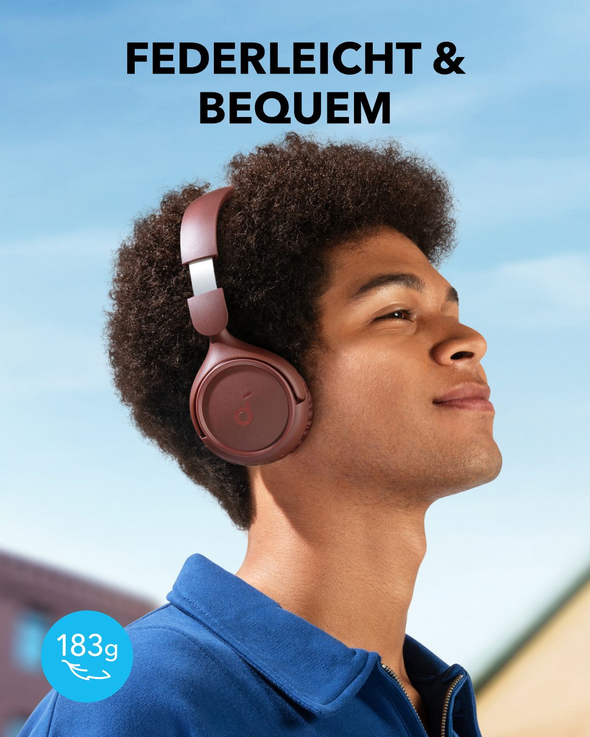 SoundCore soundcore H30i Kabellose On-Ear Kopfhörer On-Ear-Kopfhörer