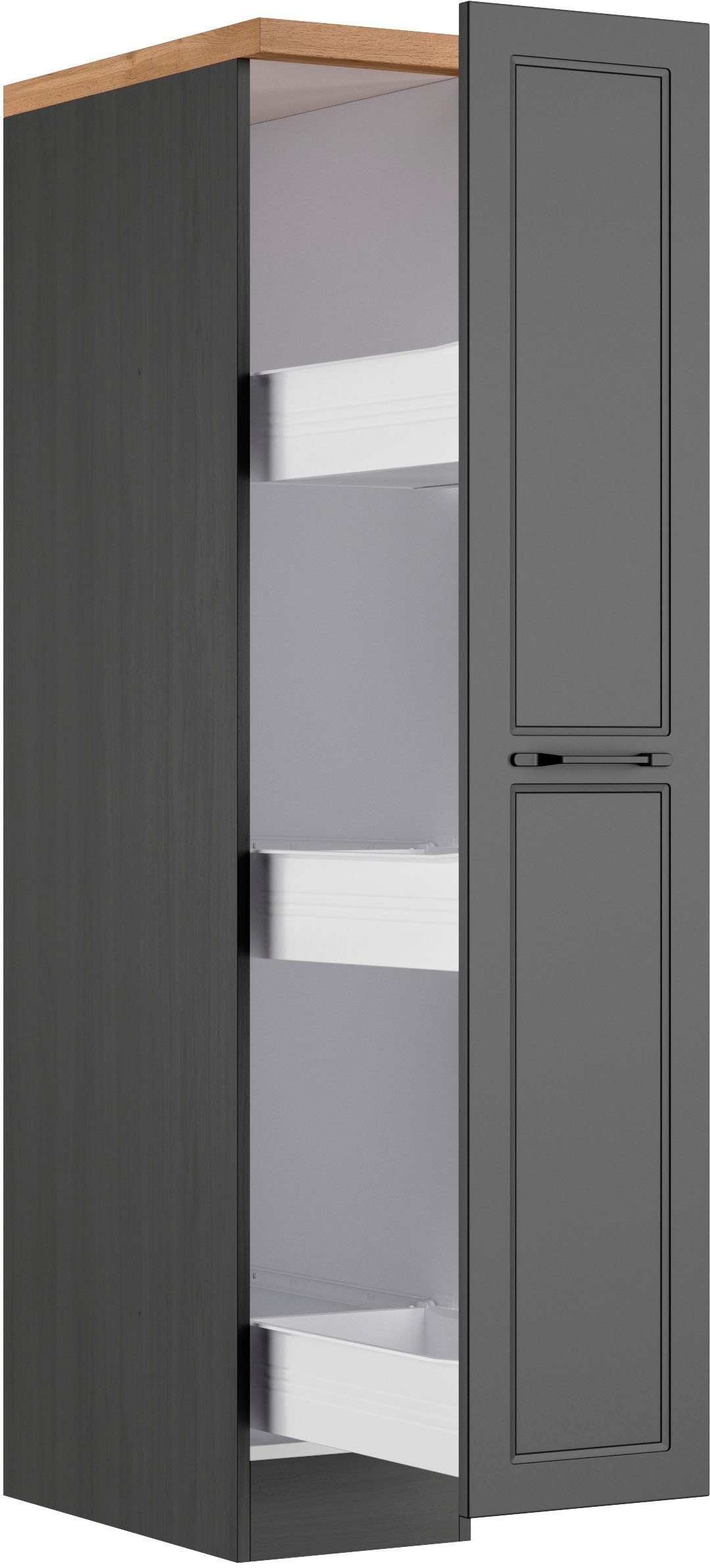 KOCHSTATION Apothekerschrank KS-Lana Breite 30 cm