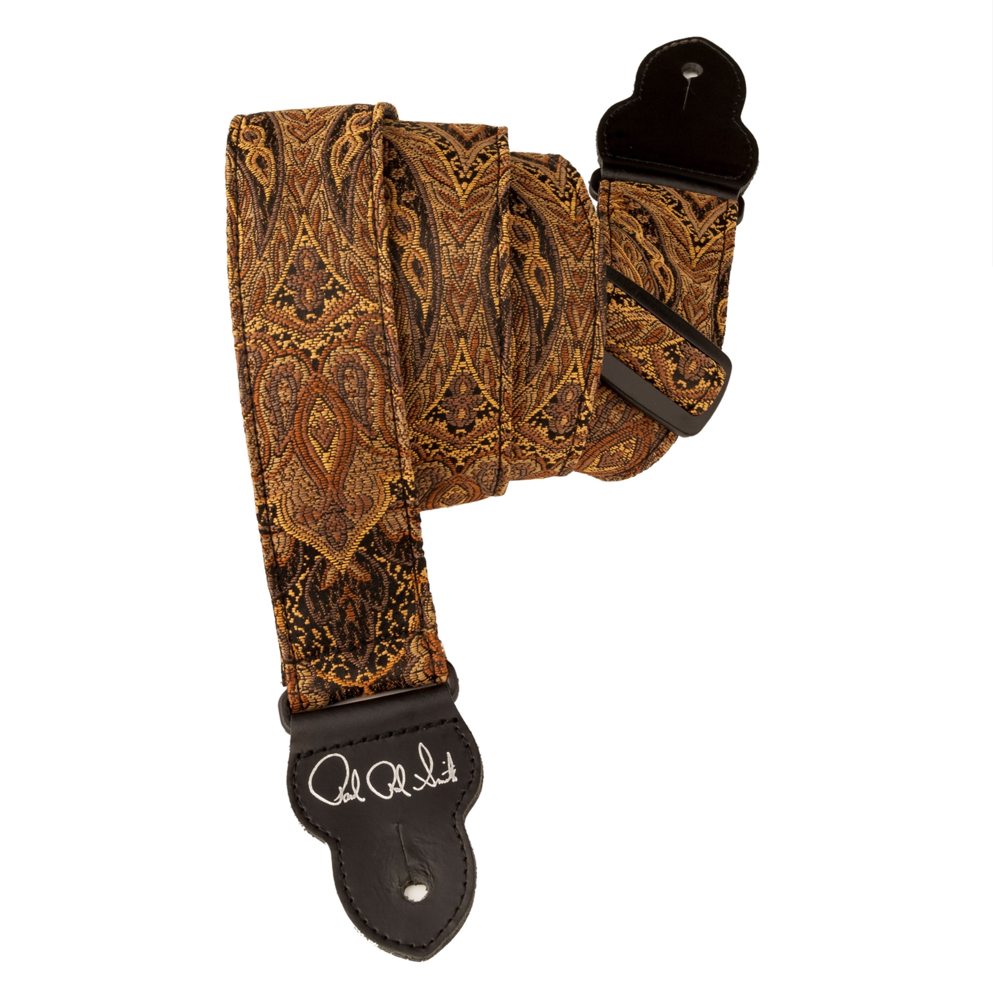 PRS Gitarrengurt, Paisley Nylon Strap Brown - Gitarrengurt