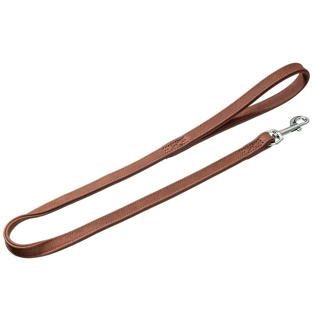 Karlie Hundeleine Karlie Buffalo Leine genäht - Braun, 110cm, 10mm