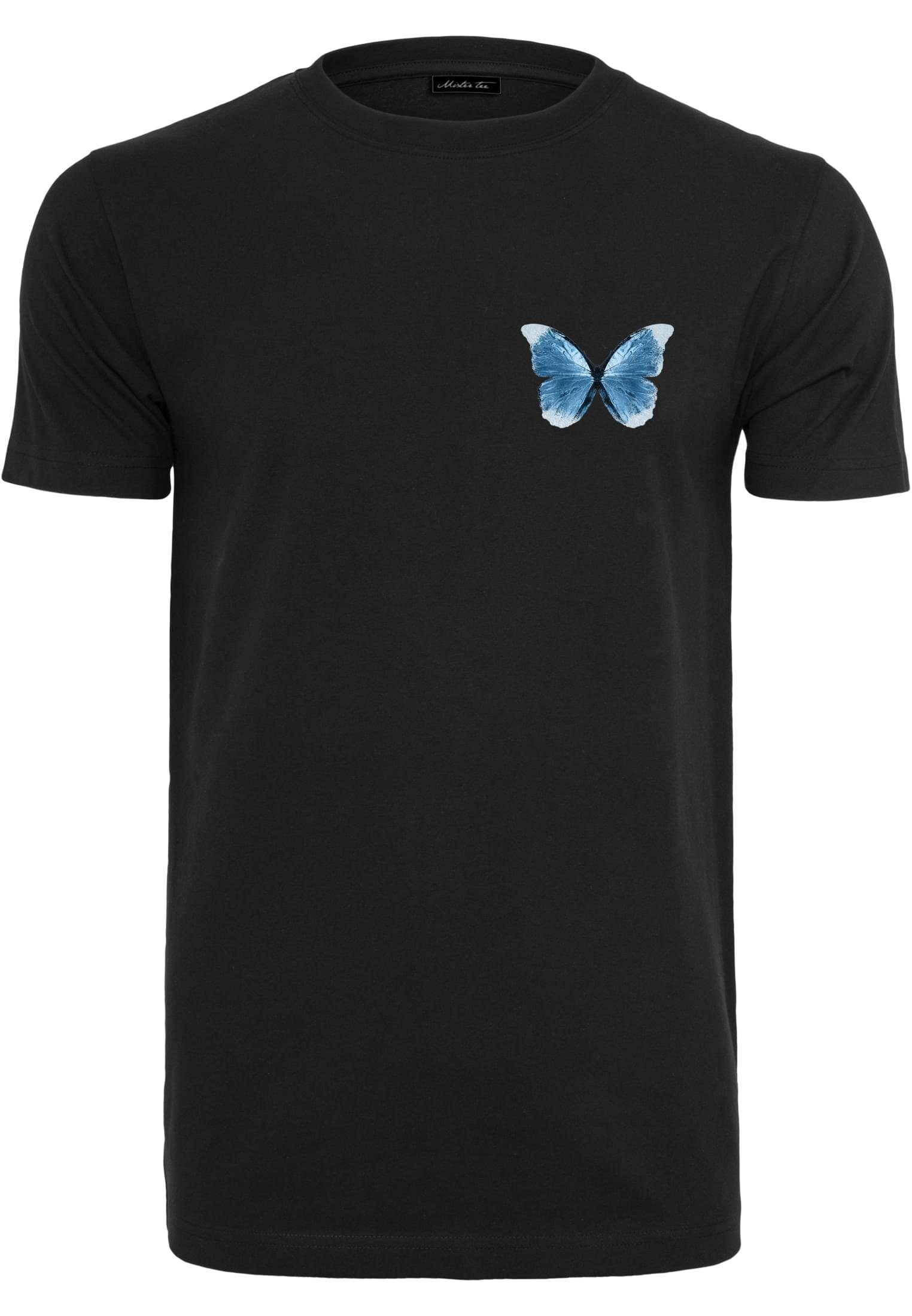 Kurzarmshirt (1-tlg) MisterTee Butterfly Tee Herren Winter