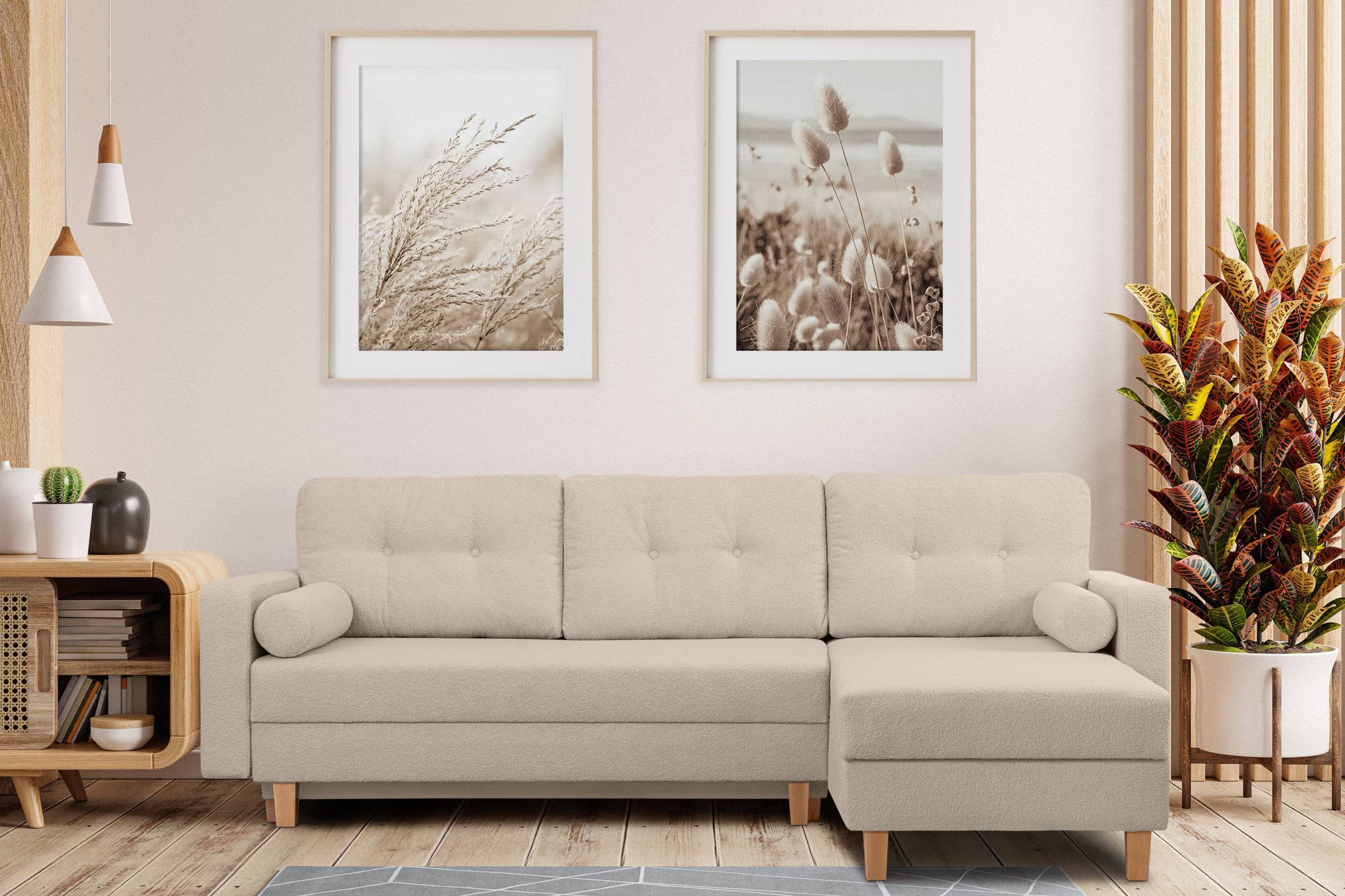 KONSIMO® Ecksofa ERISO Universalecke mit Ottomane, günstig online kaufen