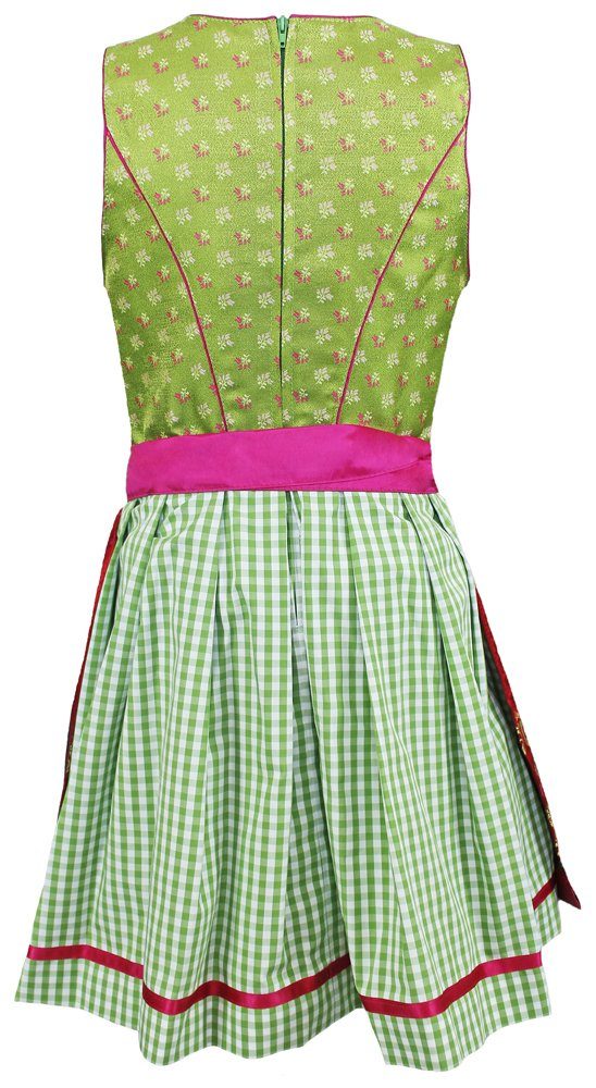 Isar-Trachten Dirndl 'Clarissa' Knielang - Jugend Dirndl 2-tlg., Grün