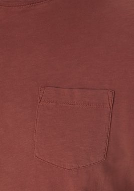 Paddock's Kurzarmshirt Regular Fit T-Shirt aus Baumwolle mit Brusttasche