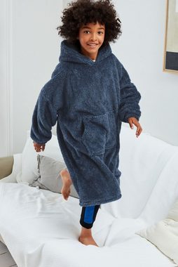 Next Kinderbademantel Weiche Fleece-Decke mit Kapuze, Polyester