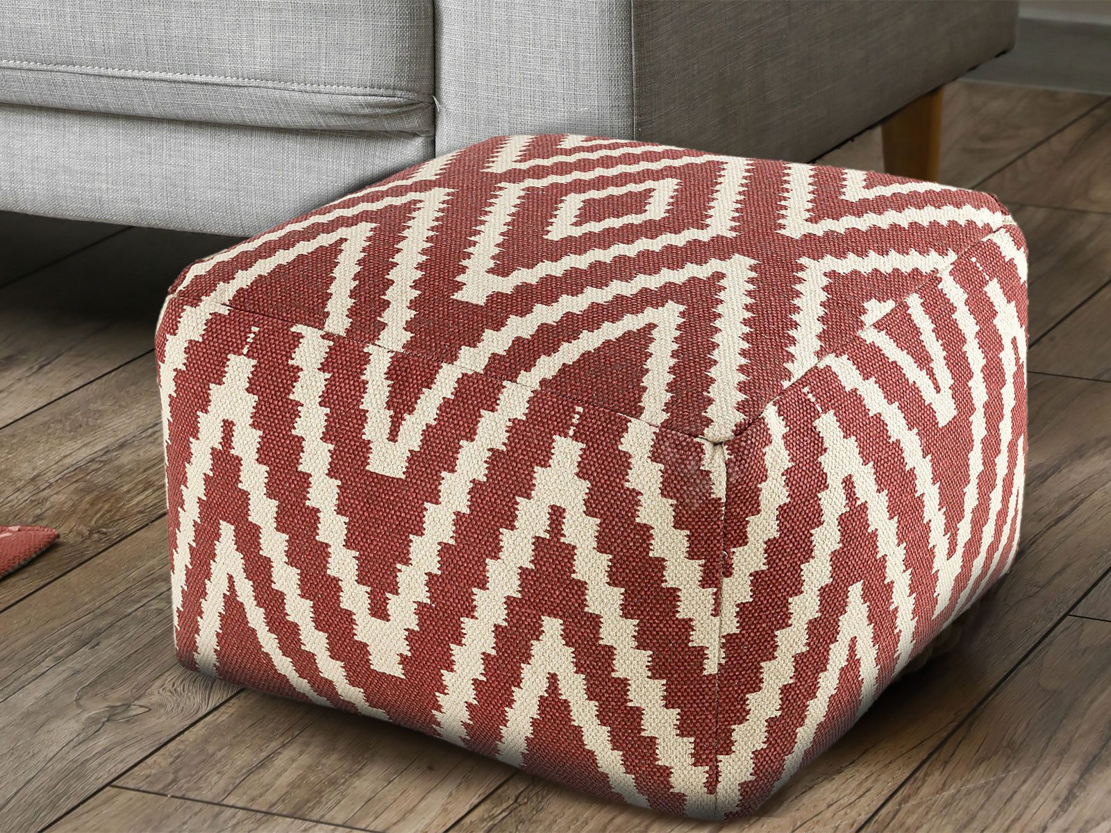 Casamia Pouf Fusshocker Pouf Sitzwürfel Kelim günstig online kaufen