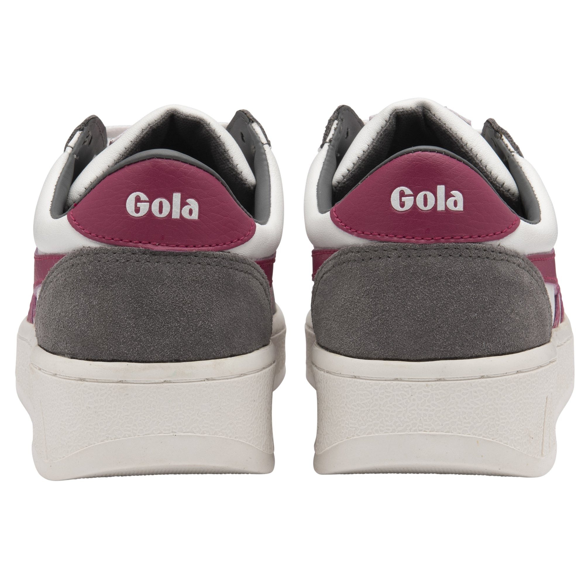 Gola Grandslam Pure weiss/ashgrau/fuchsia Damen Sneaker
