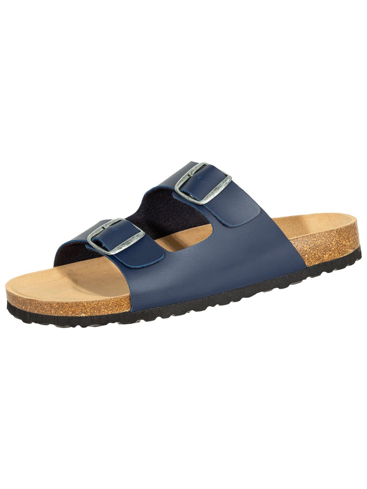 SALIHA Bioline Pantolette blau Pantolette