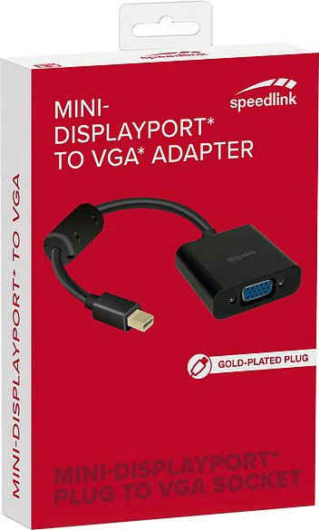 Speedlink »Mini DisplayPort zu VGA Adapter HQ« Computer-Adapter Mini DisplayPort